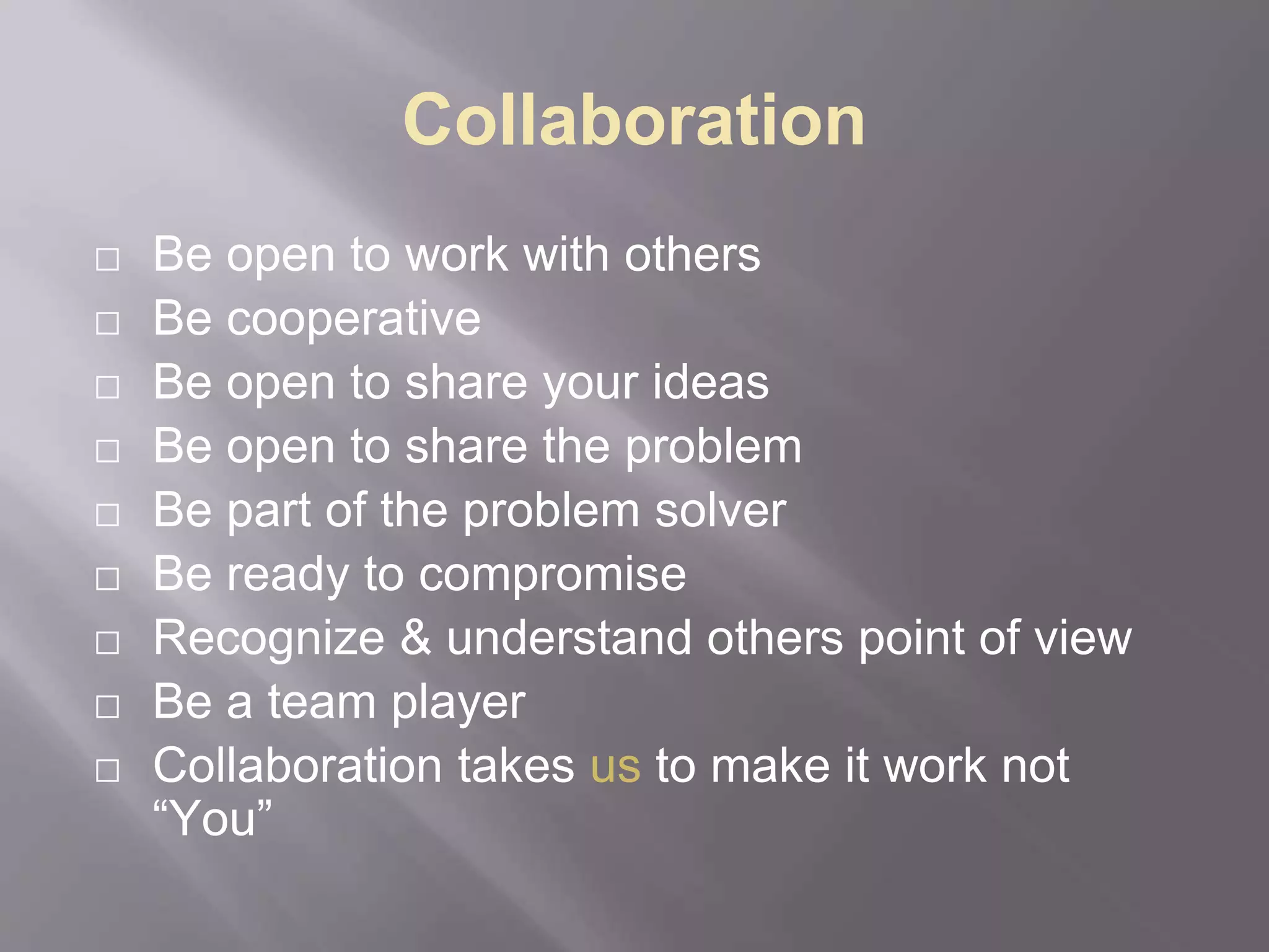 THE SEVEN C’S IN NURSE/PHYSICIAN RELATIONSHIP - By Joyce Asabor | PPT