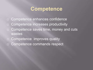 THE SEVEN C’S IN NURSE/PHYSICIAN RELATIONSHIP - By Joyce Asabor | PPT