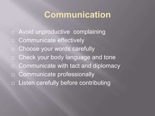 THE SEVEN C’S IN NURSE/PHYSICIAN RELATIONSHIP - By Joyce Asabor | PPT