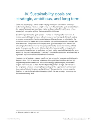 The seven pillars of sustainability leadership | PDF