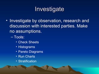 The Seven Problem Solving Steps | PPT