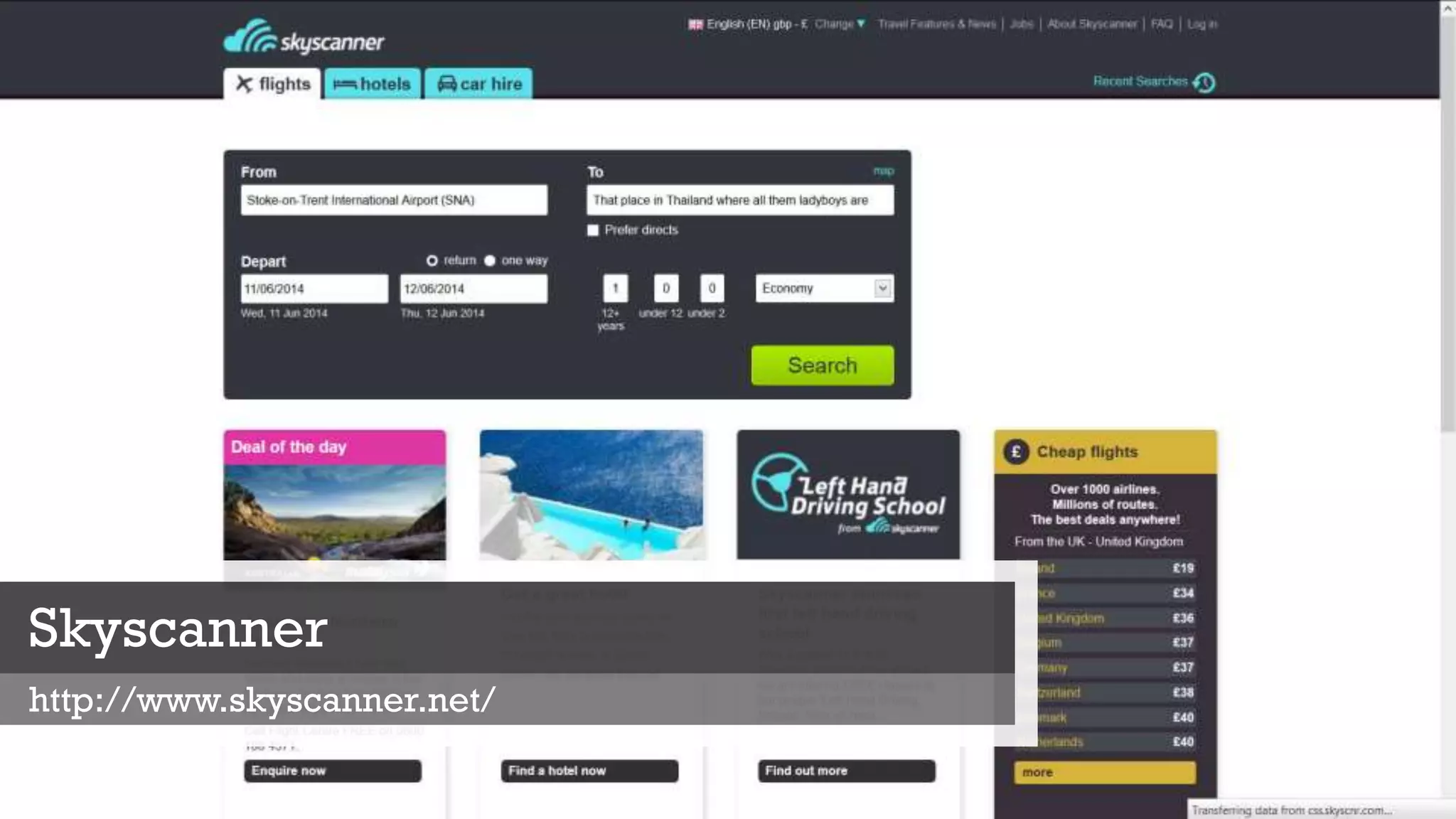 Skyscanner
http://www.skyscanner.net/
 