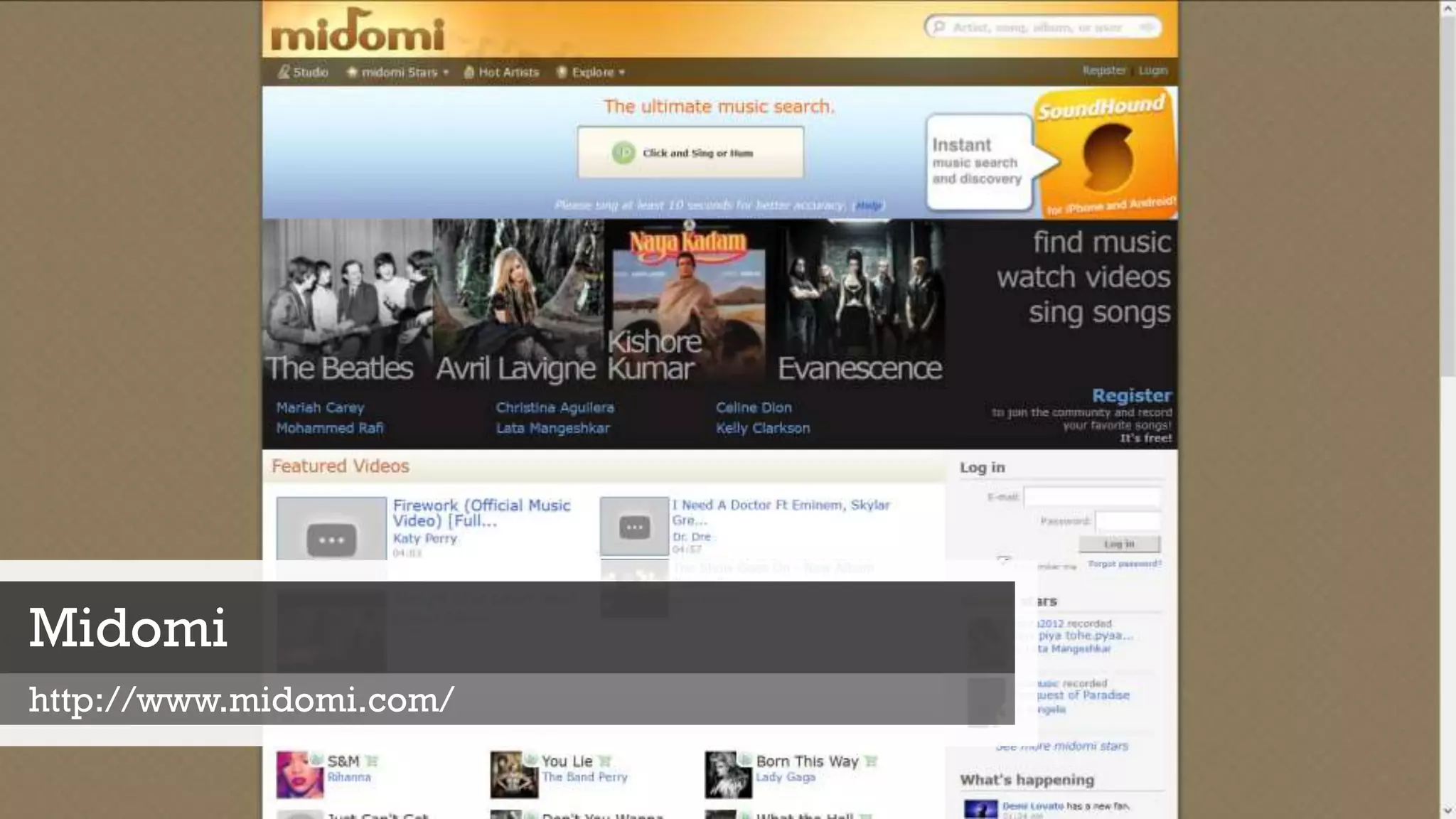 Midomi
http://www.midomi.com/
 