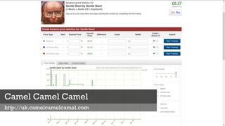 Camel Camel Camel
http://uk.camelcamelcamel.com
 