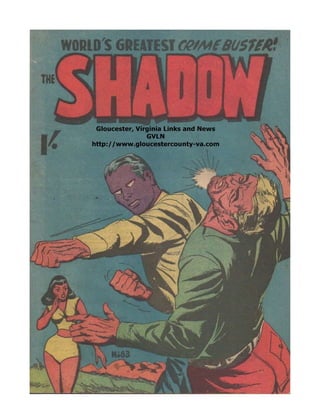 The Shadow   comic