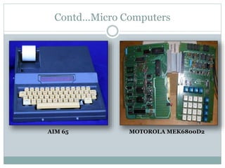 The shapes of computer today | PPSX