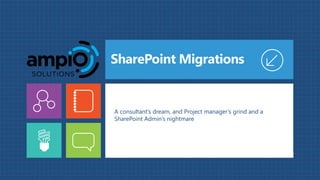 A consultant’s dream, and Project manager’s grind and a
SharePoint Admin’s nightmare
 