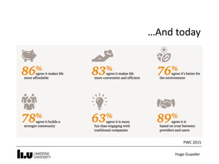 Hugo	Guyader
…And	today
PWC	2015
 