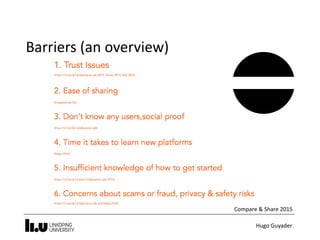 Hugo	Guyader
Barriers	(an	overview)
Compare	&	Share	2015
 