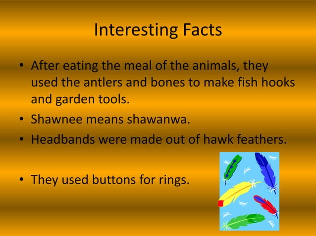 The Shawnee Tribe | PPT