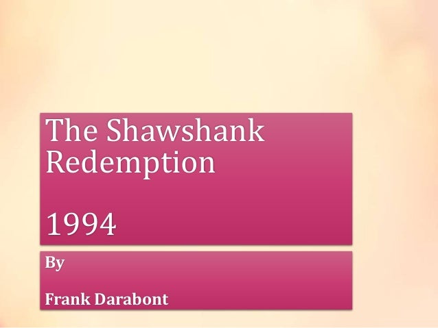 essay on shawshank redemption