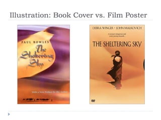 Illustration: Book Cover vs. Film Poster
 