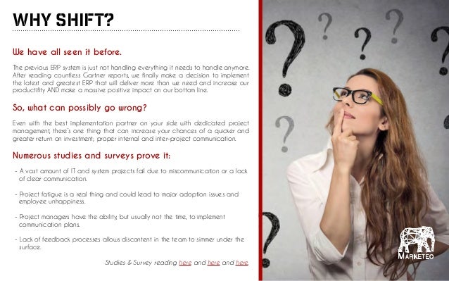 THE SHIFT - Change Communication for IT & ERP Projects