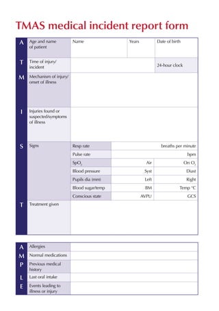Tms Checklist.pdf The Ship Captain's Medical Guide 24th Edition | PDF