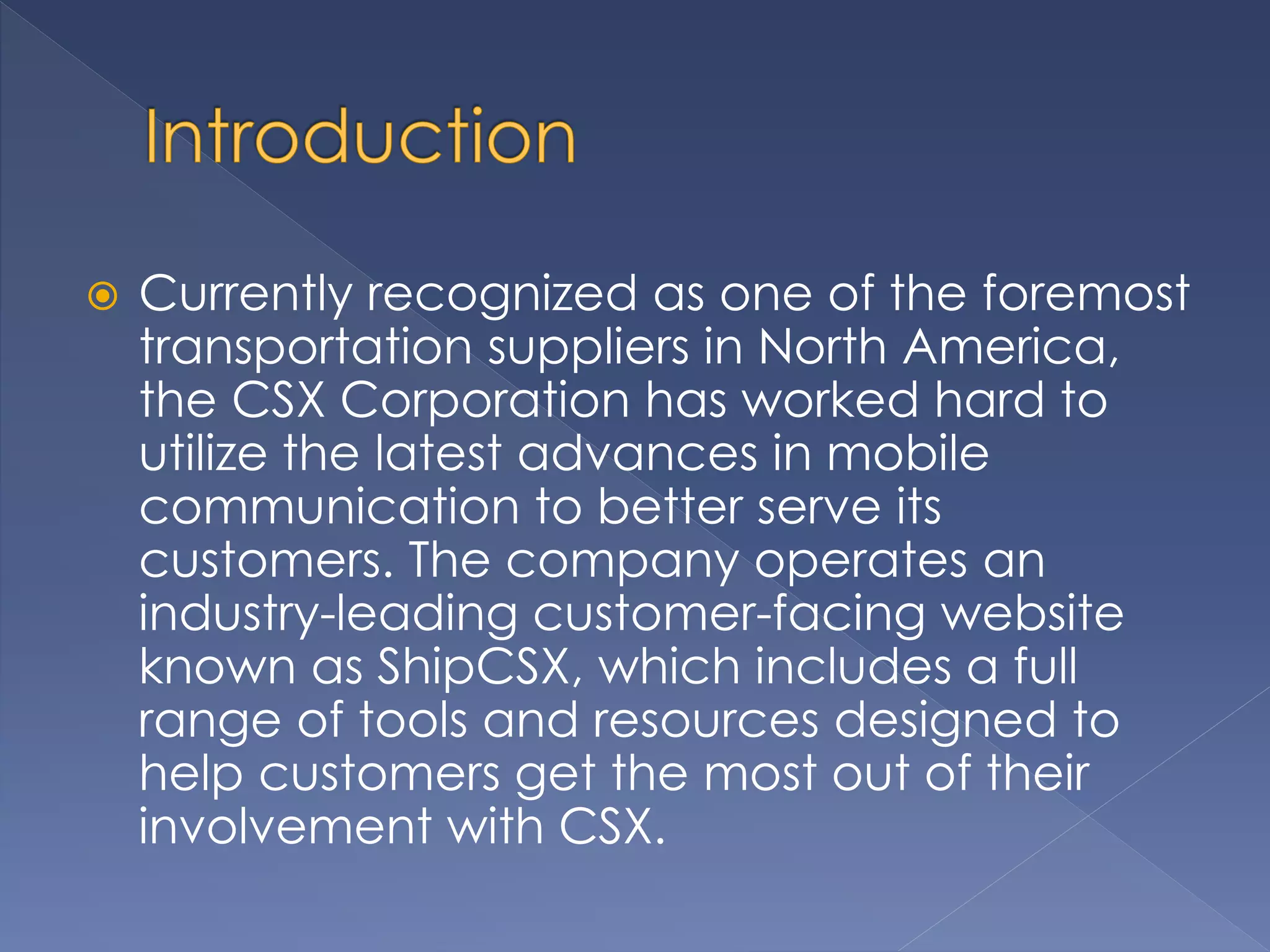 The ShipCSX Resource