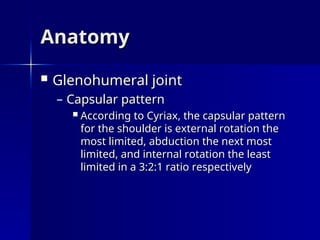 _The_Shoulder_Complex.ppt, comprehensive anatomy of the shoulder join.t ...