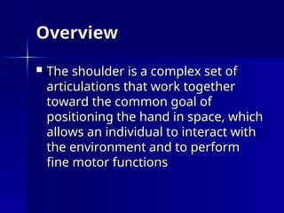 _The_Shoulder_Complex.ppt, comprehensive anatomy of the shoulder join.t ...