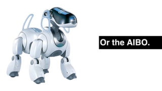 Or the AIBO.
 