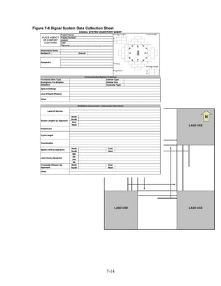 Figure 7-6 Signal System Data Collection Sheet




                                         7-14
 