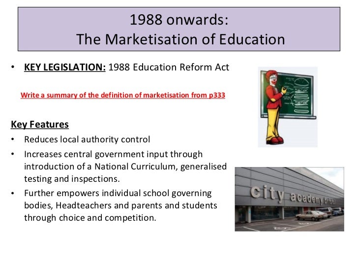 Marketisation of education