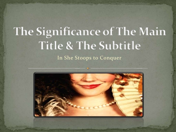 the significance of the title in In this lesson you will learn how to find meaning in a poem's titles and subtitles by asking questions and making connections. the significance of the title in In this lesson you will learn how to find meaning in a poem's titles and subtitles by asking questions and making connections.