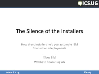 www.ics.ug	
  	
   	
   #icsug	
  	
  	
  	
  	
  	
  	
  	
  	
  	
  	
  	
  	
  	
  	
  	
  	
  	
  	
  	
  	
  	
  	
  ...