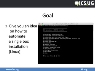 www.ics.ug	
  	
   	
   #icsug	
  	
  	
  	
  	
  	
  	
  	
  	
  	
  	
  	
  	
  	
  	
  	
  	
  	
  	
  	
  	
  	
  	
  ...