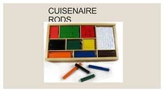 CUISENAIRE
RODS
 