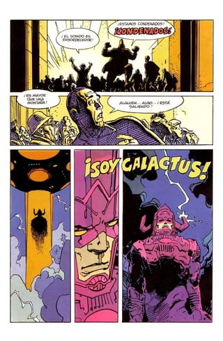 THE SILVER SURFER  Parabola Moebius COMIC