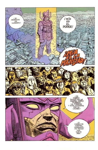 THE SILVER SURFER  Parabola Moebius COMIC