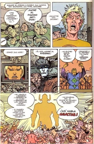 THE SILVER SURFER  Parabola Moebius COMIC