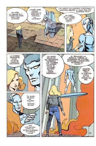 THE SILVER SURFER  Parabola Moebius COMIC