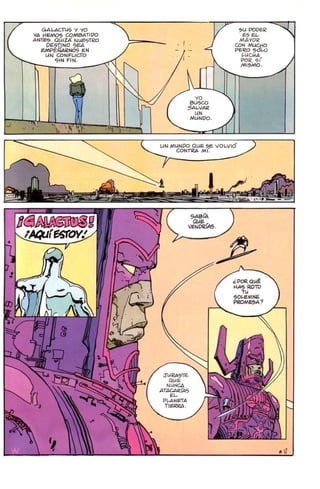 THE SILVER SURFER  Parabola Moebius COMIC