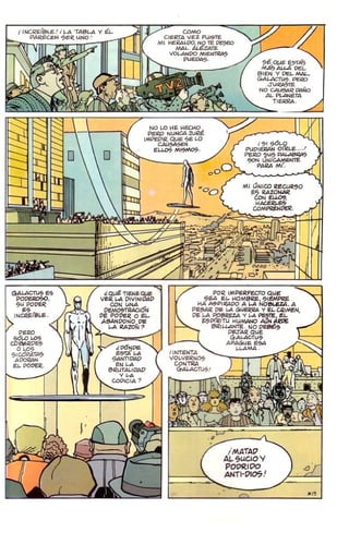 THE SILVER SURFER  Parabola Moebius COMIC