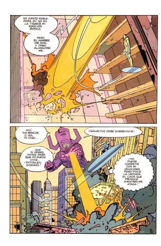 THE SILVER SURFER  Parabola Moebius COMIC