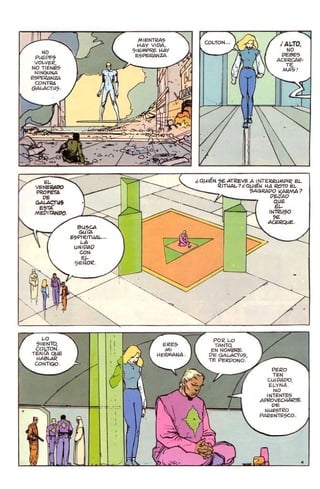 THE SILVER SURFER  Parabola Moebius COMIC
