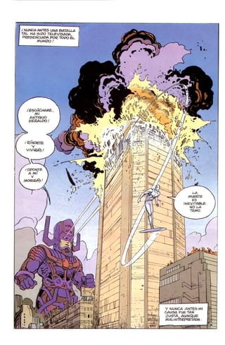 THE SILVER SURFER  Parabola Moebius COMIC