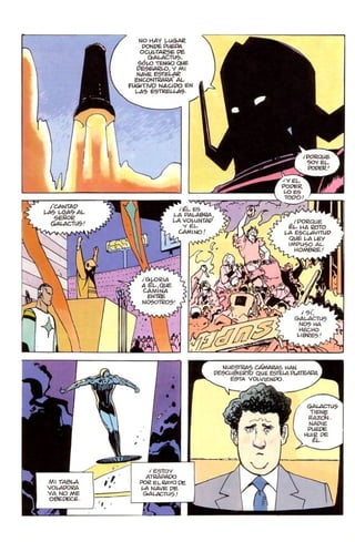 THE SILVER SURFER  Parabola Moebius COMIC