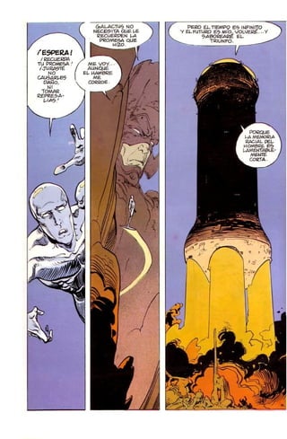 THE SILVER SURFER  Parabola Moebius COMIC