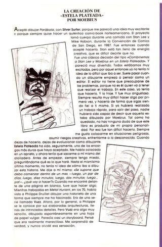 THE SILVER SURFER  Parabola Moebius COMIC