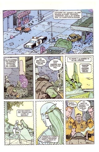 THE SILVER SURFER  Parabola Moebius COMIC