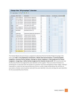 The simplification of the vendor master record | PDF