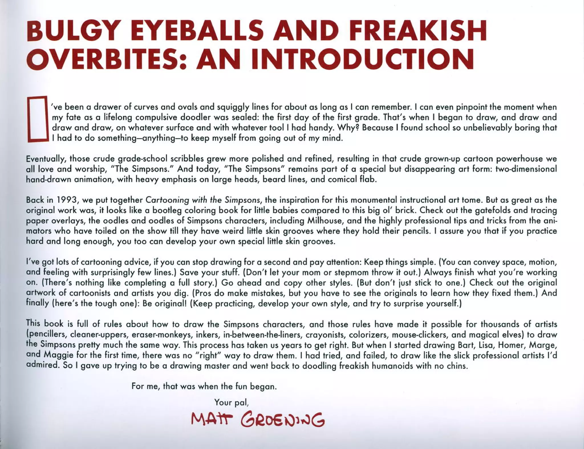 The simpsons handbook