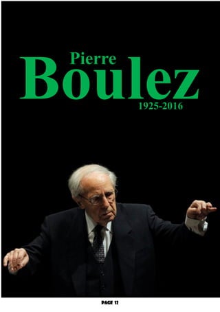 Page 12
Boulez
Pierre
1925-2016
 