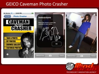 GEICO Caveman Photo Crasher 