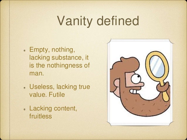 the-sin-of-vanity
