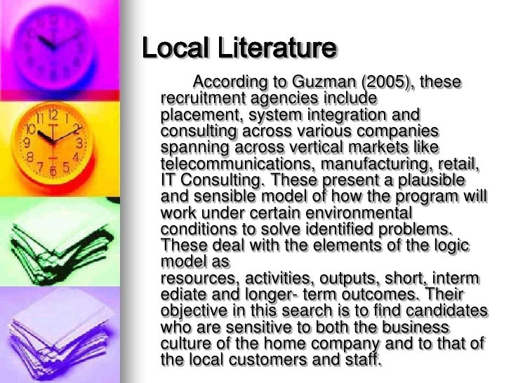 meaning of local literature in research