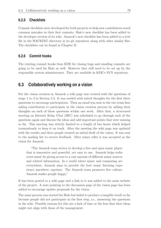 Collaborative and transparent Free Software development