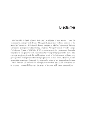 Collaborative and transparent Free Software development