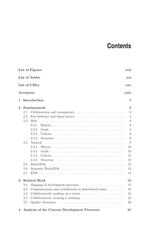 Collaborative and transparent Free Software development